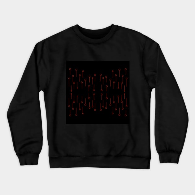 0 and 1 binary code Crewneck Sweatshirt by jen28